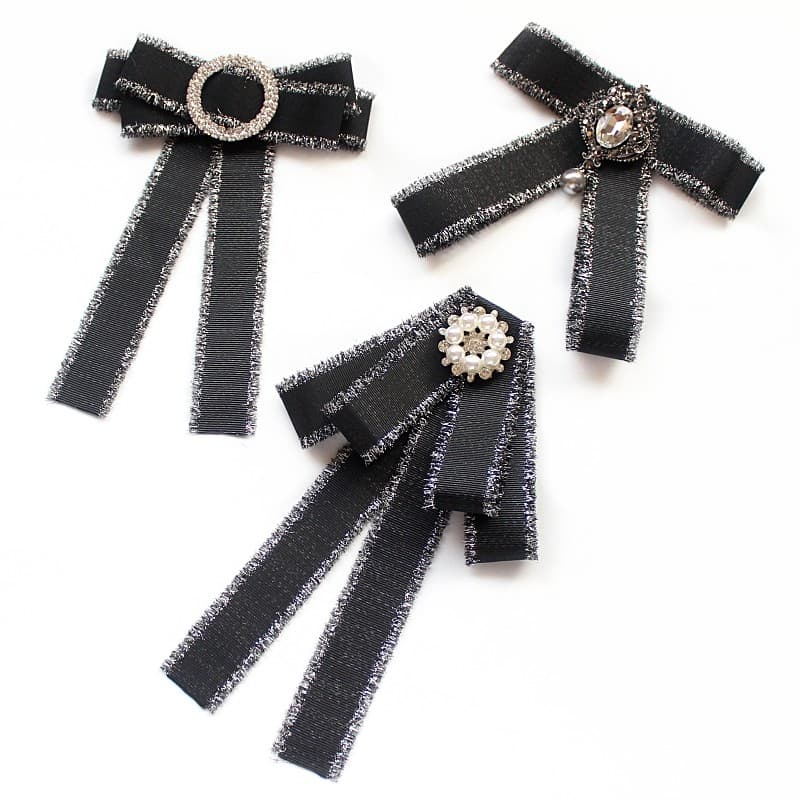 Colar flor menina estilo Preppy menina JK uniforme escolar Bowknot acessórios camisa branca terno de marinheiro banco pr