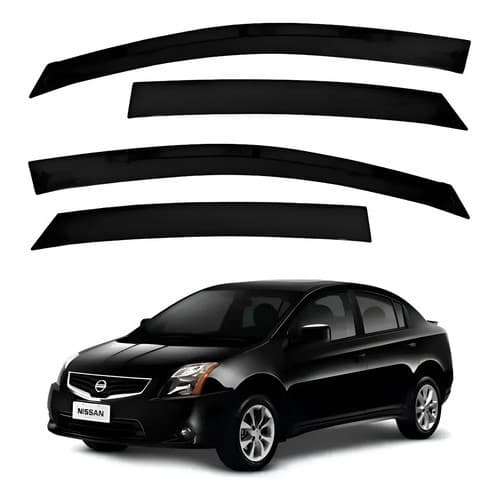 Calha De Chuva Defletor Sentra 2007 A 2013 4 Portas