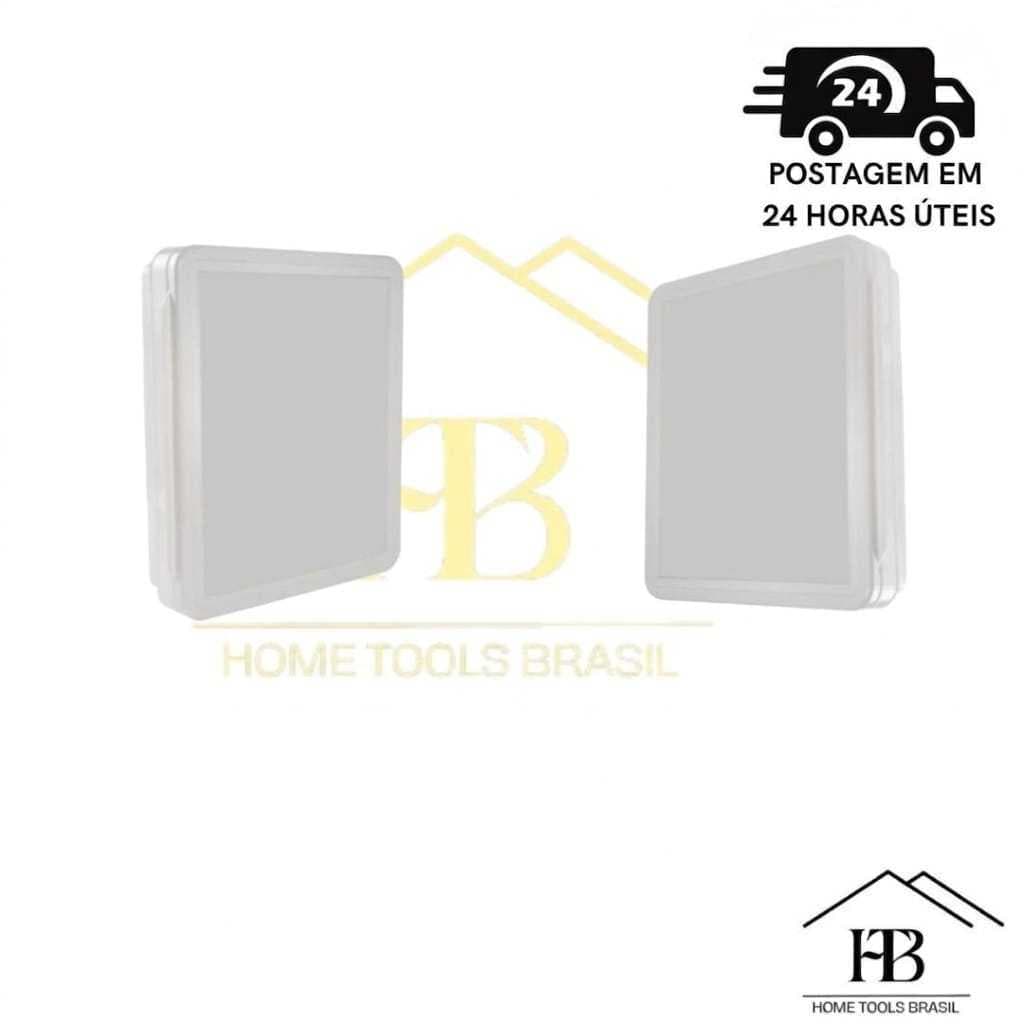 Kit 2 Armários Banheiro Com Espelho Embutir ou Sobrepor Multiuso Moderno Resistente