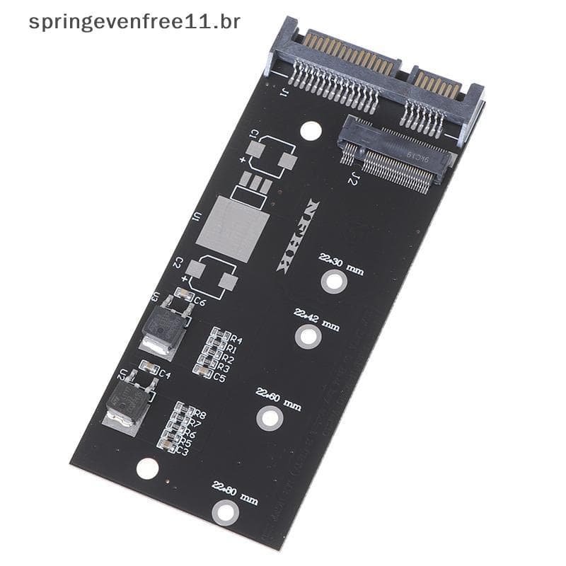 Primavera Ngff Ssd Para Adaptador Sata De 2.5 Polegadas M . 2 Placa De Conversão Sata3 BR