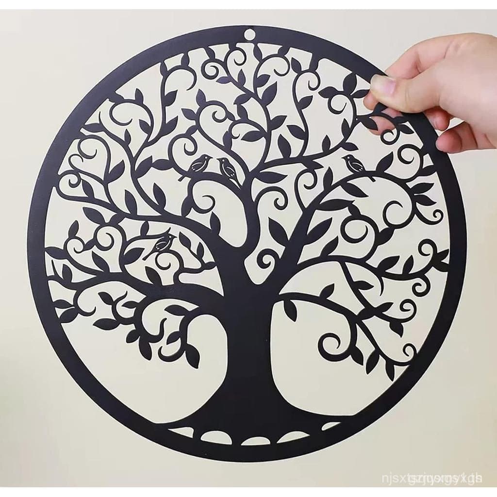 Decoração de Parede Árvore da Vida RESACO, Decoração de Parede em Metal, Árvore da Vida para Casa, Ornamento de Parede