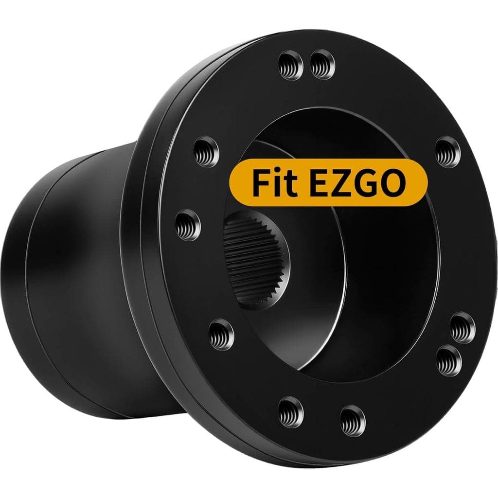 Adaptador de Volante EZGO para Carrinhos de Golfe EZGO TXT/RXV/Marathon/Medalist com Volante de 5-6 Furos