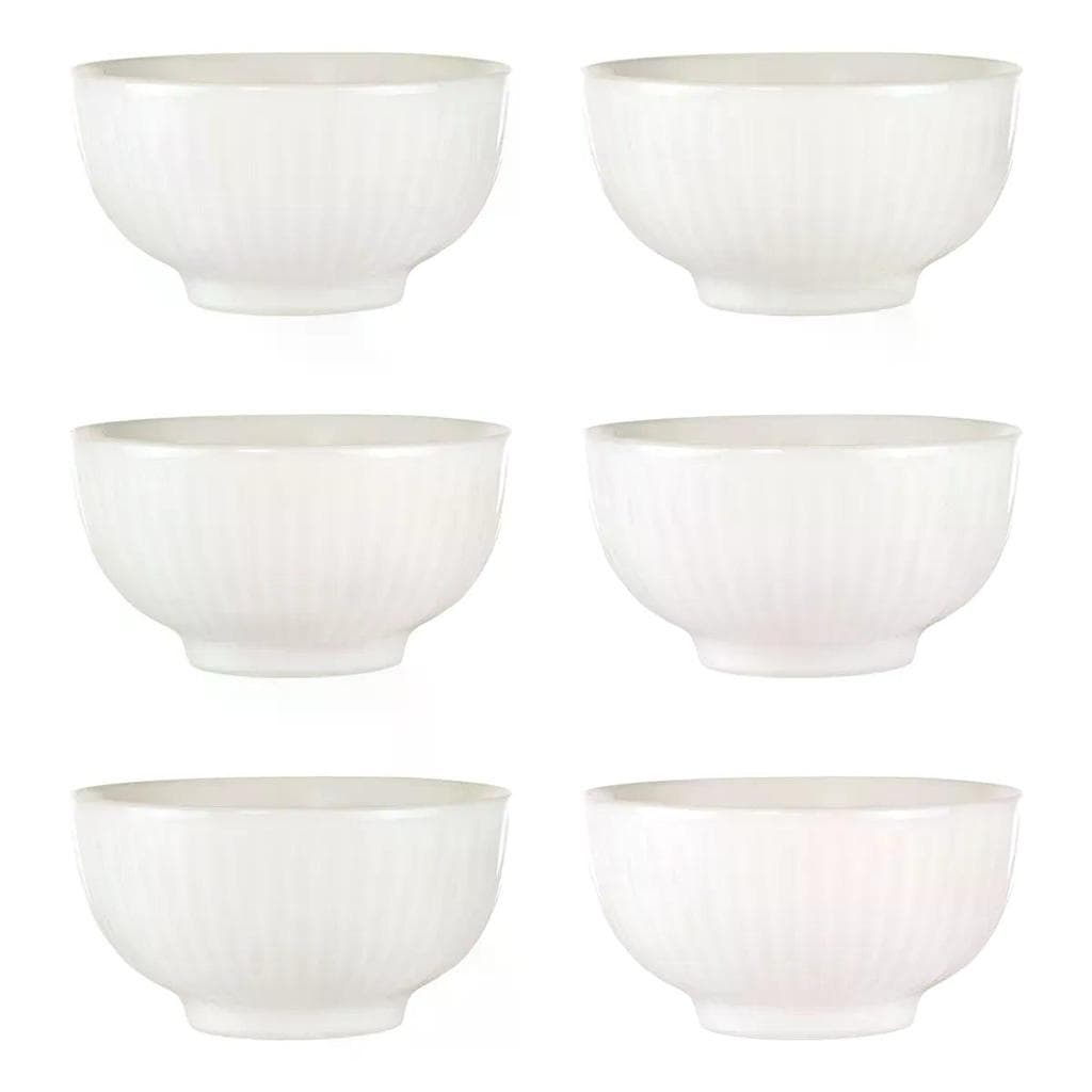 Jogo de 6 Tigelas 750 ml e 15 cm Oxford Friss White