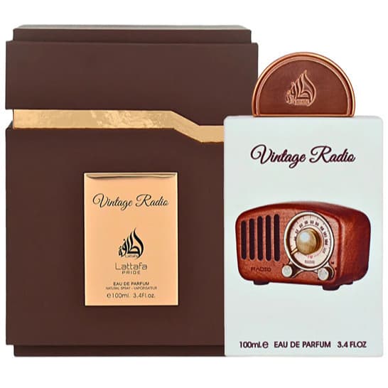 Perfume Árabe Lattafa Pride Vintage Radio EDP Unissex 100ml