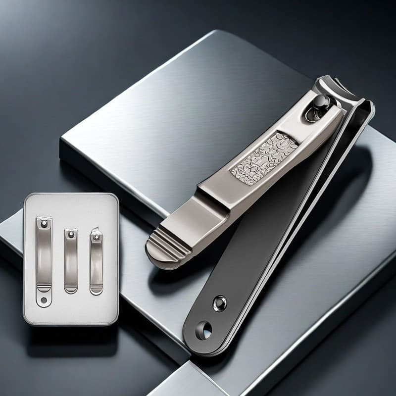Cortador de unhas encaixotado conjunto de três peças conjunto de cortador de unhas única ferramenta Original entrada Dia