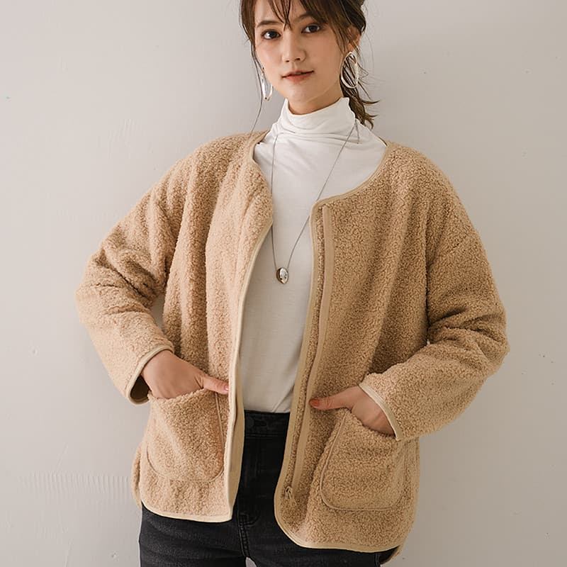 Outono inverno versão coreana feminino novo estilo topo cordeiro velo jaqueta curta solta All-Match quente engrossado ma