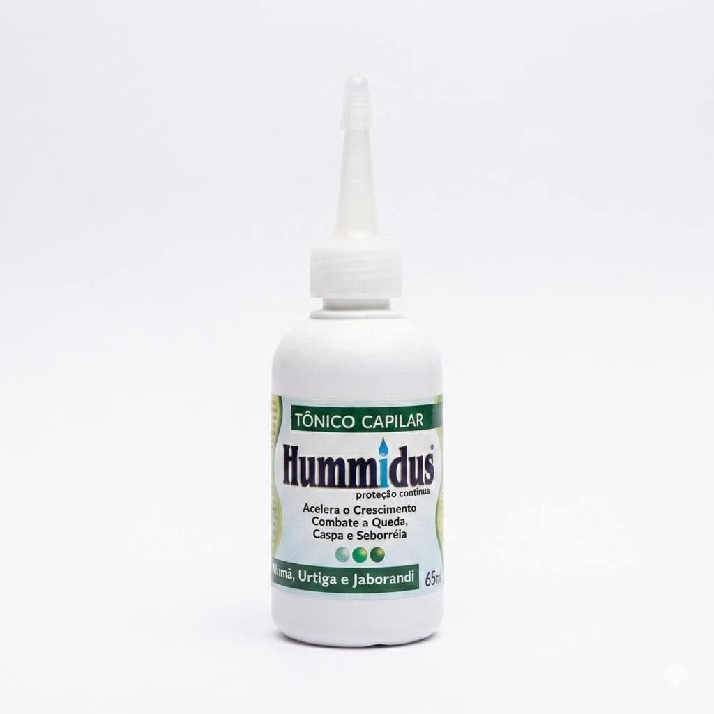 Tônico Capilar Hummidus Antiqueda Fim da Caspa Estimula o Bulbo Capilar Ouais 65ml