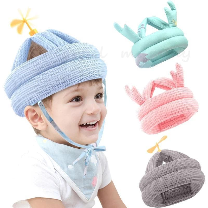 Boné De Cabeça Para Crianças Aprendendo A Andar Capacete Protetor Resistente Quedas Bebês