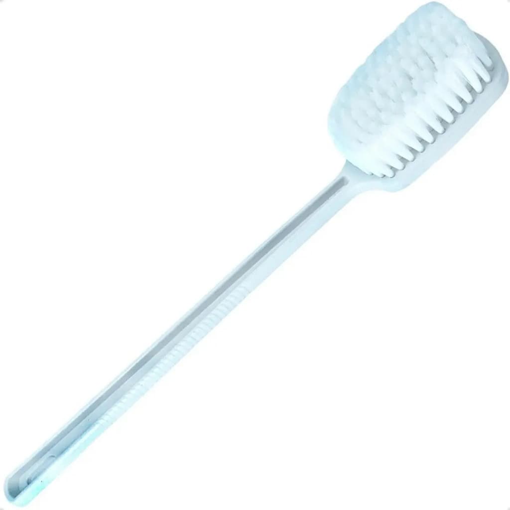 Escova De Banho Para Lavar As Costas Cabo Longo Cerdas Macia EX Decor