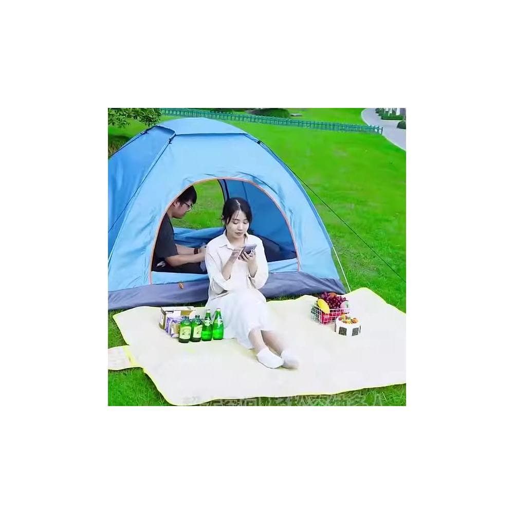 Tenda ao ar livre abertura rápida engrossado à prova de chuva acampamento automático portátil primavera Outing piqueniqu