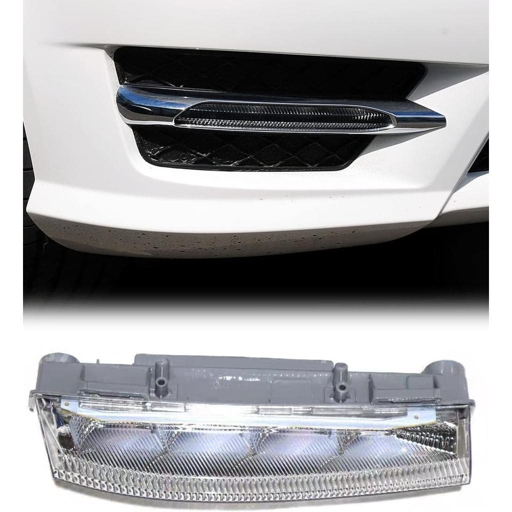 Luz de Neblina LED Egreat, Luz Diurna DRL Compatível com Mercedes Benz Classe C W204 C250 C300 C350 (2012-2014), Classe