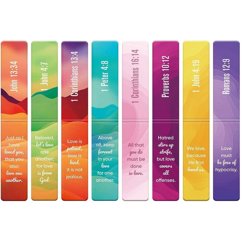 8 Pcs Magnetic Bible Verse Bookmarks with Envelope, Mother's Day Christian Gift, Inspirational Christian Bookmarks, Bibl