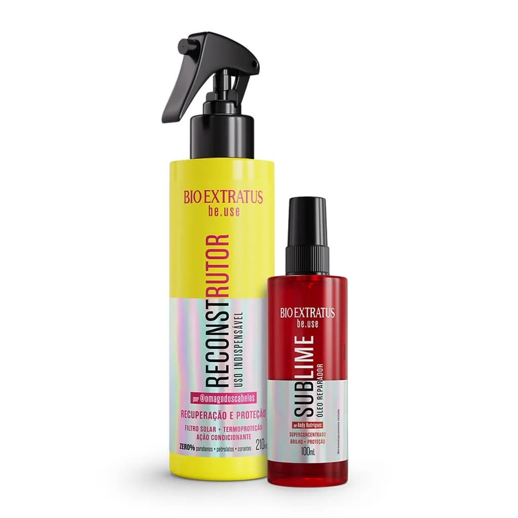 Kit  Bio Extratus Reconstrução Sublime be.use