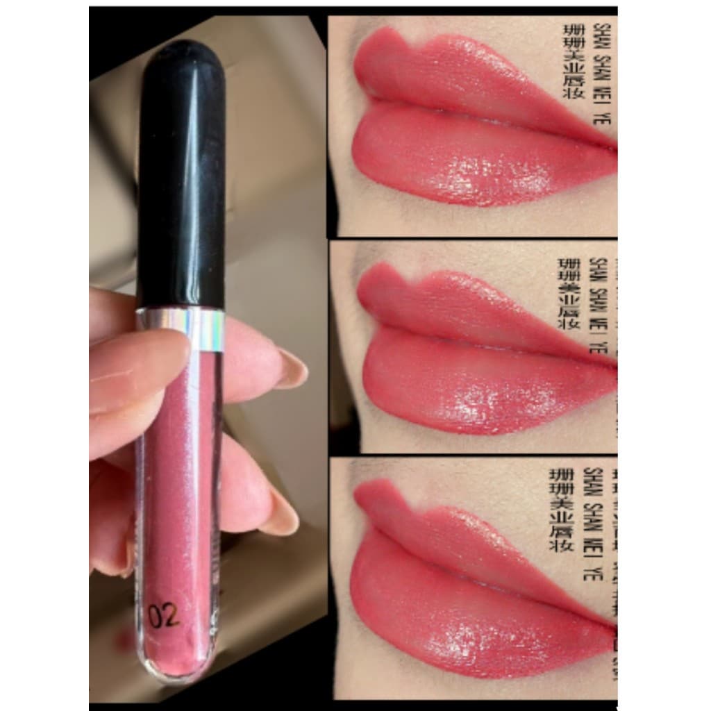 Frete grátis perolado laranja perolado luz nude perolado pele profunda nude pasta de feijão perolado esmalte labial verm