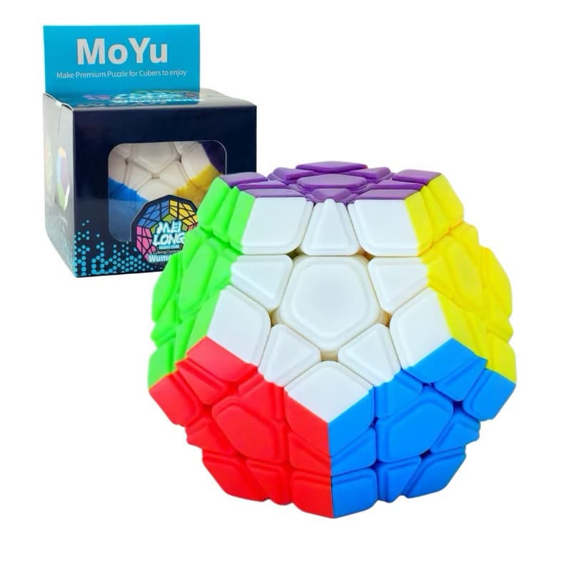 Cubo Mágico 12 lados dificil MOYU QIYI  Profissional, Dodecaedro (12 Lados)