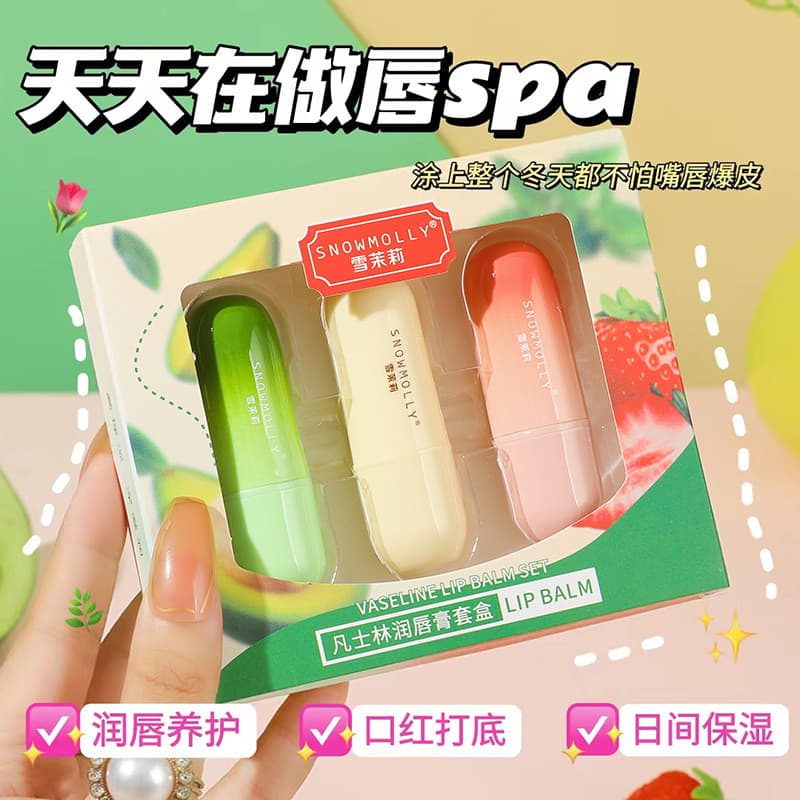Batom infantil genuíno, bálsamo labial dedicado para meninos e meninas, Anti-seco, rachaduras, Peeling, inflamação labia
