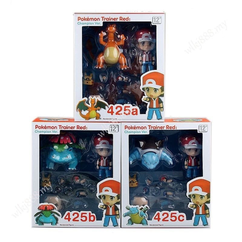 Nendoroid Pokémon 20o Aniversário Edição 425 ABC 612 Anime Anime Boneca Modelo Boneca P548 CNM7