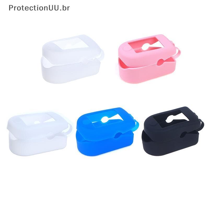 Capa Protetora De Silicone PROTE Para Oxímetro De Clipe De Dedo E Medidor De Pulso BR