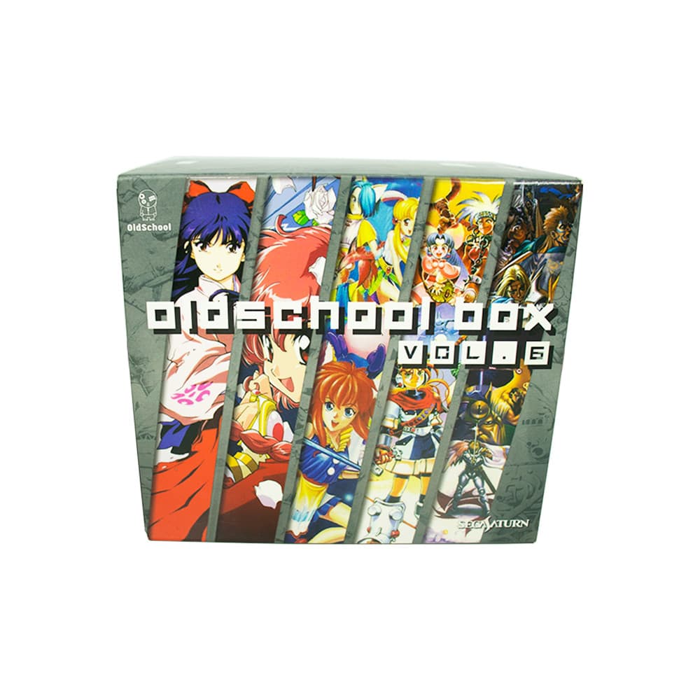Jogos Oldschool Box Vol.6 - Réplica - Sega Saturn (Usado)