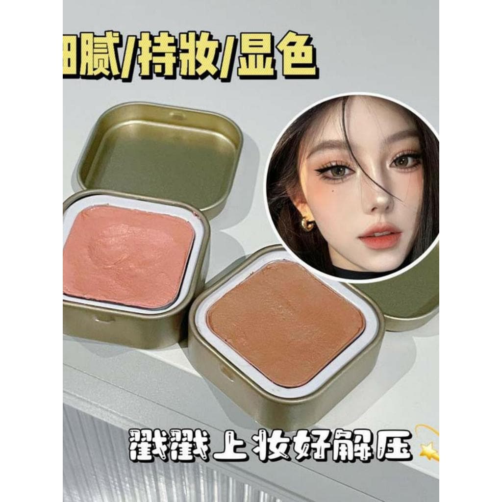 HERORANGE Reverie Colorido Rejuvenescedor Blush Batatas Picadas Natural Claro Névoa Macia Atmosfera Fosca Feminino Rouge
