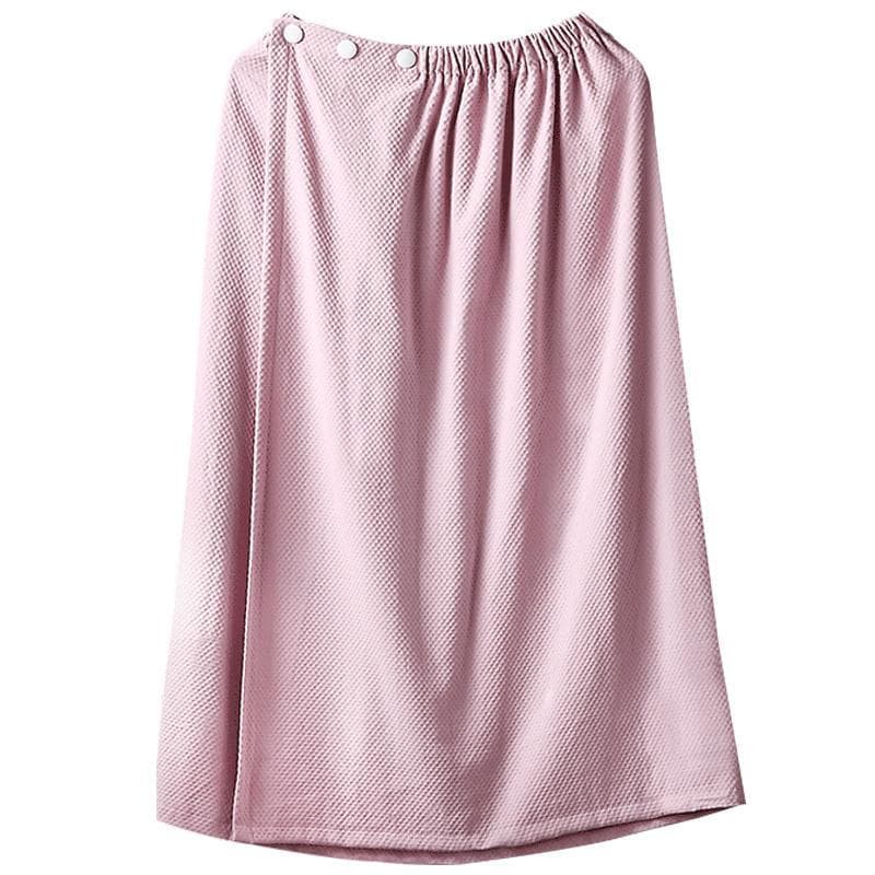 Saia de banho para salão de beleza, toalha de banho feminina com Top tubular, algodão puro, pode usar, pode embrulhar ro