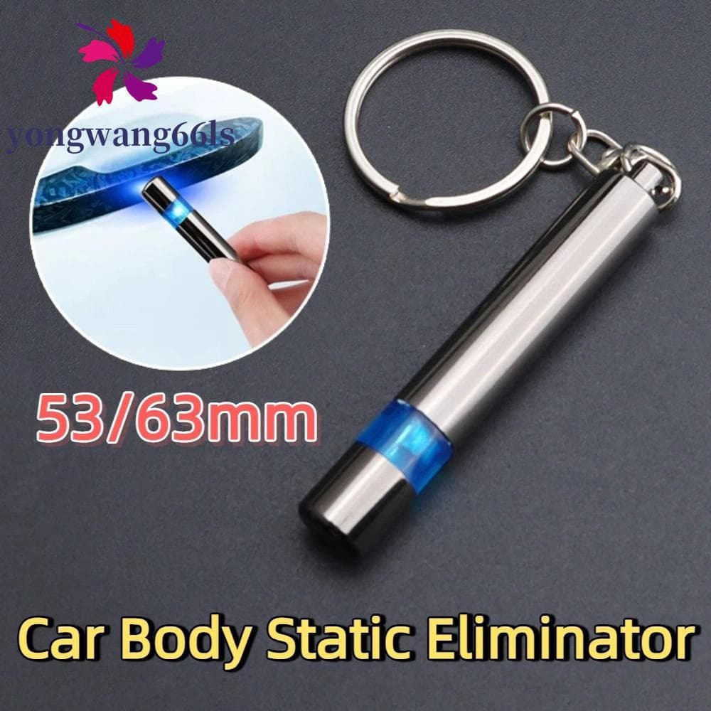 Chaveiro Antiestático YONGWANG , Eliminador Estático Portátil De Segurança Para Carroceria De Carro , Luz LED