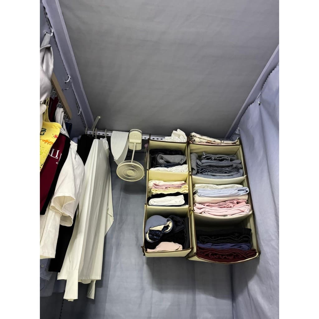 Dormitório armazenamento pendurado saco pendurado guarda-roupa roupa interior armazenamento ferramenta útil multifuncion