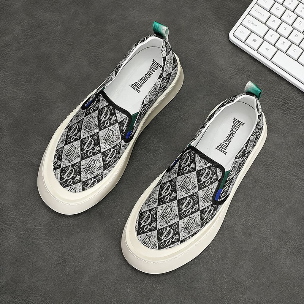 Sapatos de pano de alta qualidade masculinos mocassins 2026 sapatos masculinos de venda quente primavera Casual preguiço