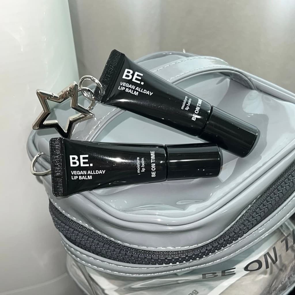 Nicho coreano BE ON TIME Novo produto Batom vegano Hidratante Antioxidante Orgânico Calmante