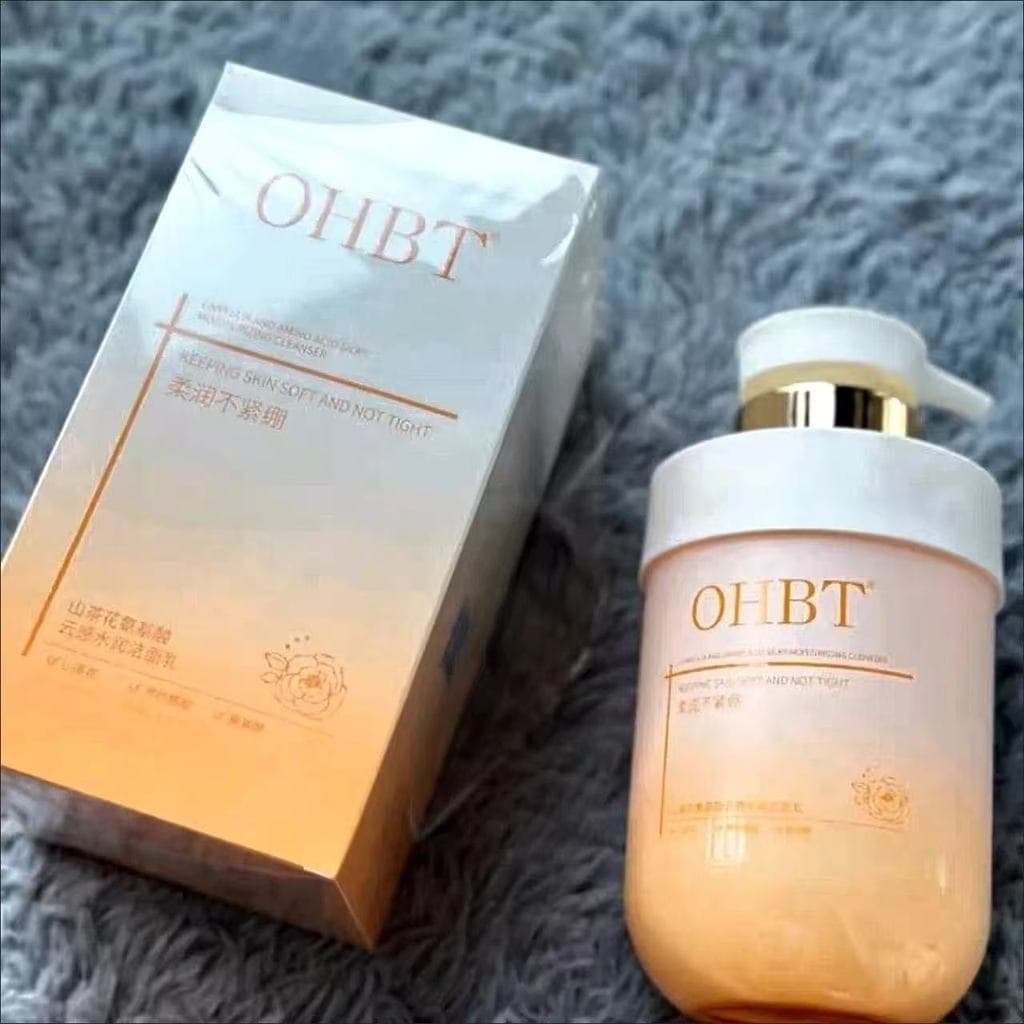 Limpador hidratante nublado com aminoácidos de camélia OHBT