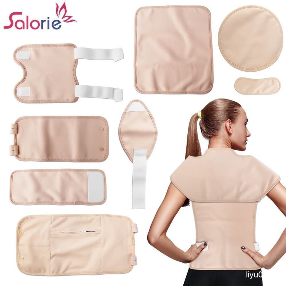 Salorie Full Body Castor Oil Pack Embalagem De Óleo De Rícino Conforto Reutilizável Algodão Orgânico Para Ombro Do Pesco