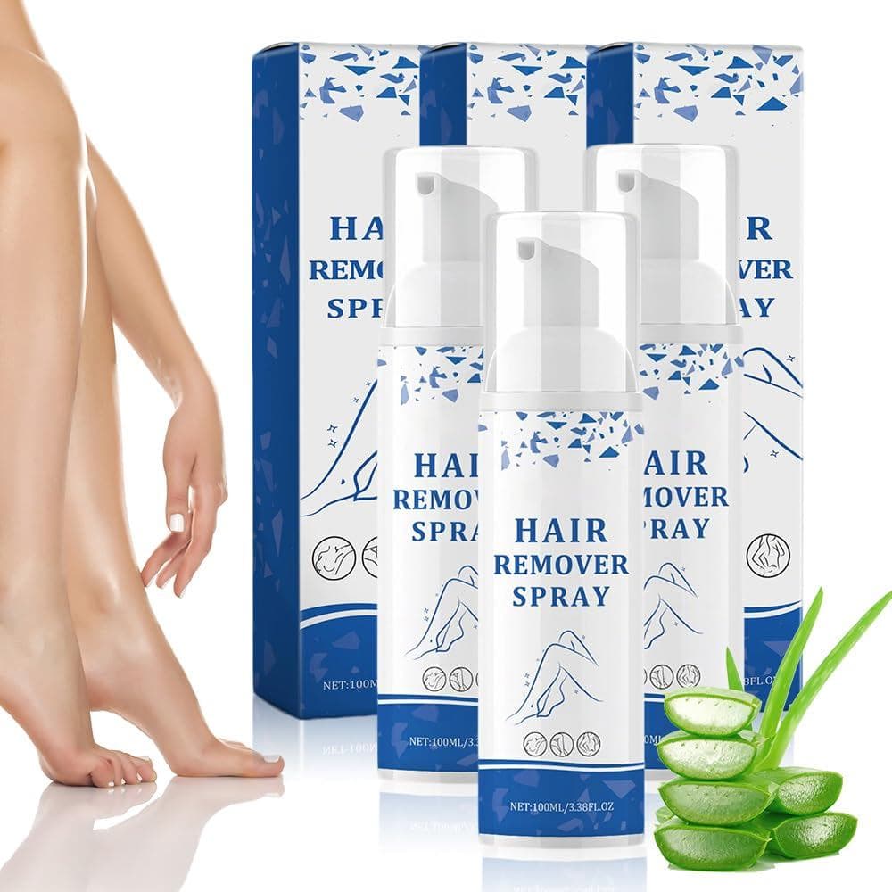Spray Depilatório, Novo Creme Depilatório Indolor 2025 para Mulheres e Homens, Espuma Depilatória Hidratante para Axilas