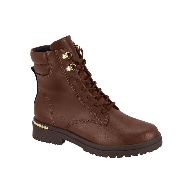 Bota Coturno Feminina Beira Rio Macia Confortável Original