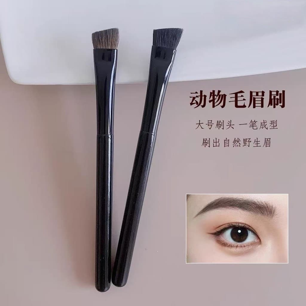 Cangzhou pincel de maquiagem sobrancelha selvagem grande pincel de sobrancelha nevoeiro sobrancelha Animal crina vison c