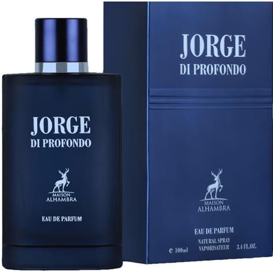 Perfume Maison Alhambra Jorge Di Profumo Deep Blue Eau de Parfum Masculino 100ML - Novo