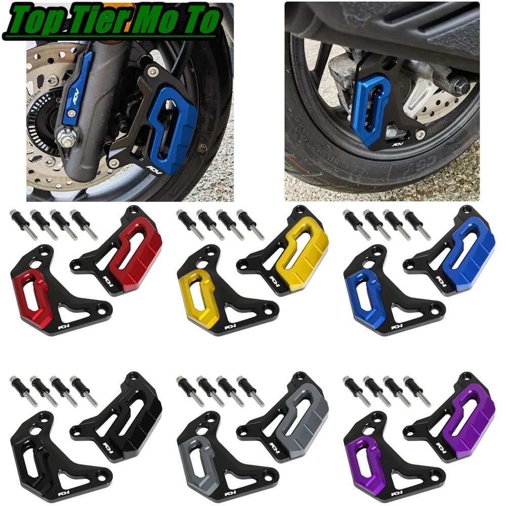 Novo Apto Para Honda ADV160 ADV150 Modificado Bomba De Freio A Disco Pinça Capa , Proteção Do Da Roda Traseira Acessório