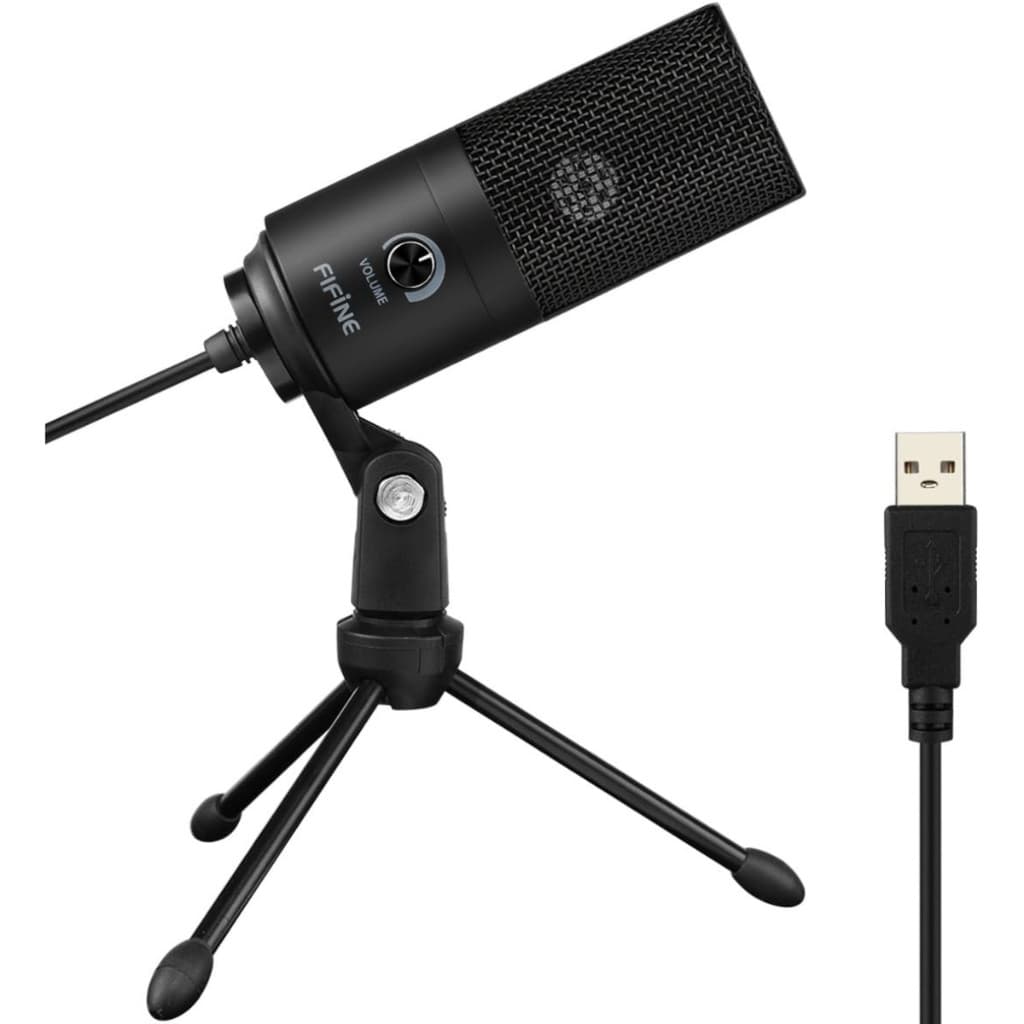 Microfone Gamer Fifine K669b Condensador Cardioide Youtuber