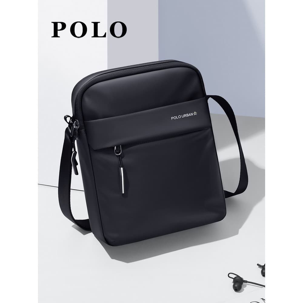Polo bolsa de ombro masculina Casual pequena mochila grande capacidade tendência da moda All-Match leve Commuter saco do