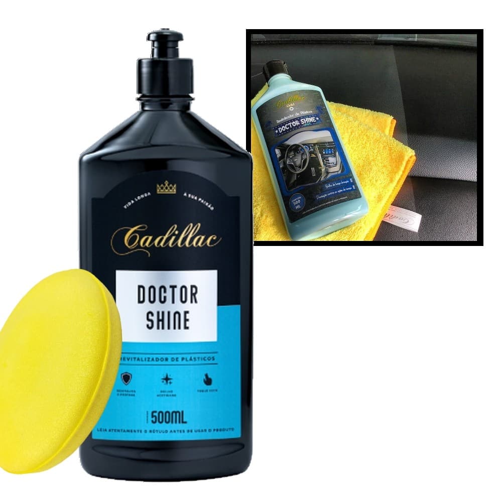 Kit Doctorshine Cadillac 500ml + Aplicador de Espuma