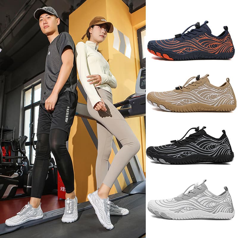 Sapatos de Fitness Indoor absorção de choque agachamento levantamento de peso treinamento de força ginásio dedicado sile