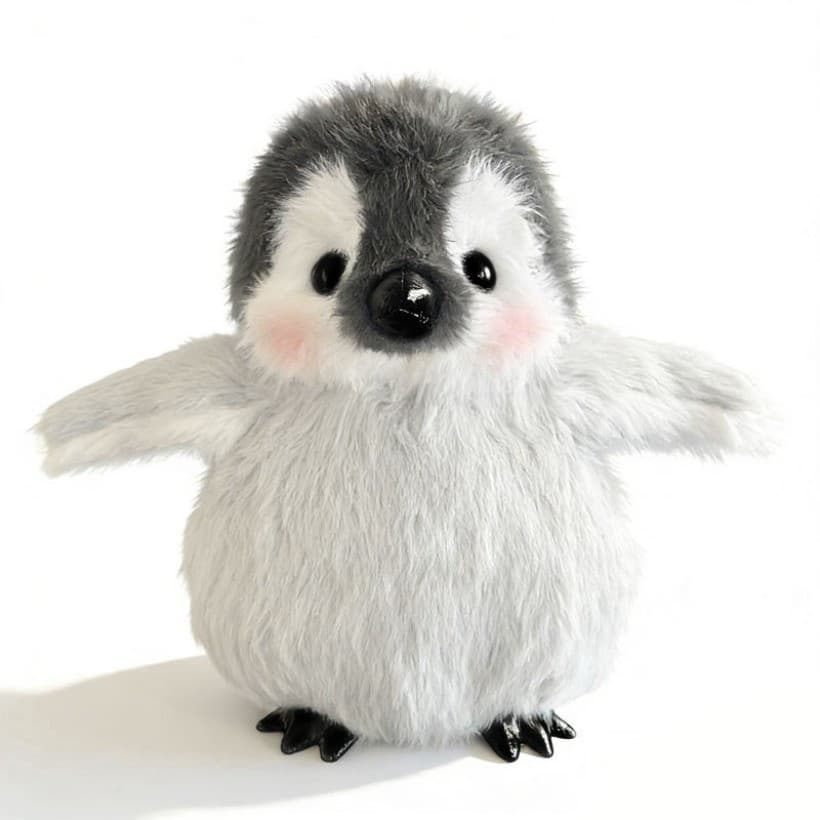 Super macio toque bonito bonito pequeno pinguim boneca brinquedo de pelúcia oceano Hall imperador pinguim boneca criança