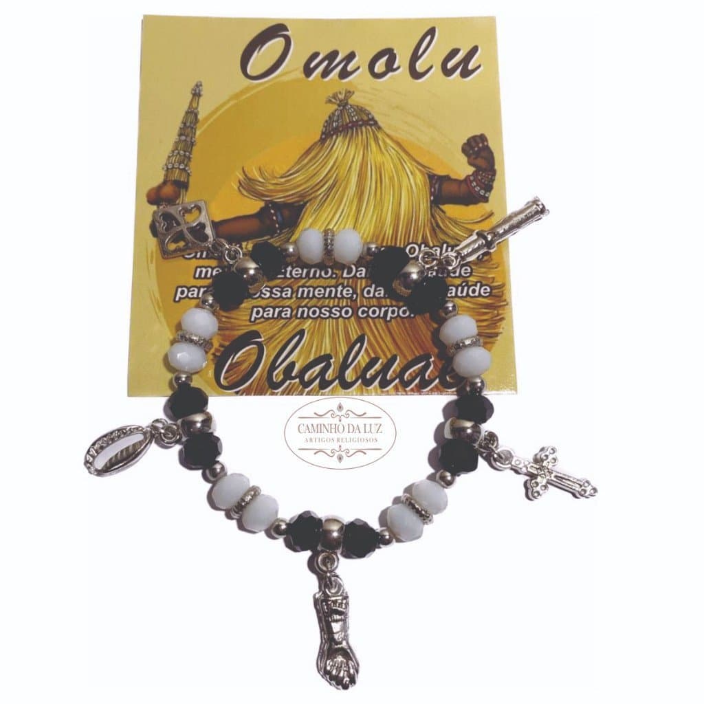Pulseira Omolu - Umbanda  Candomblé - Orixá Entidade