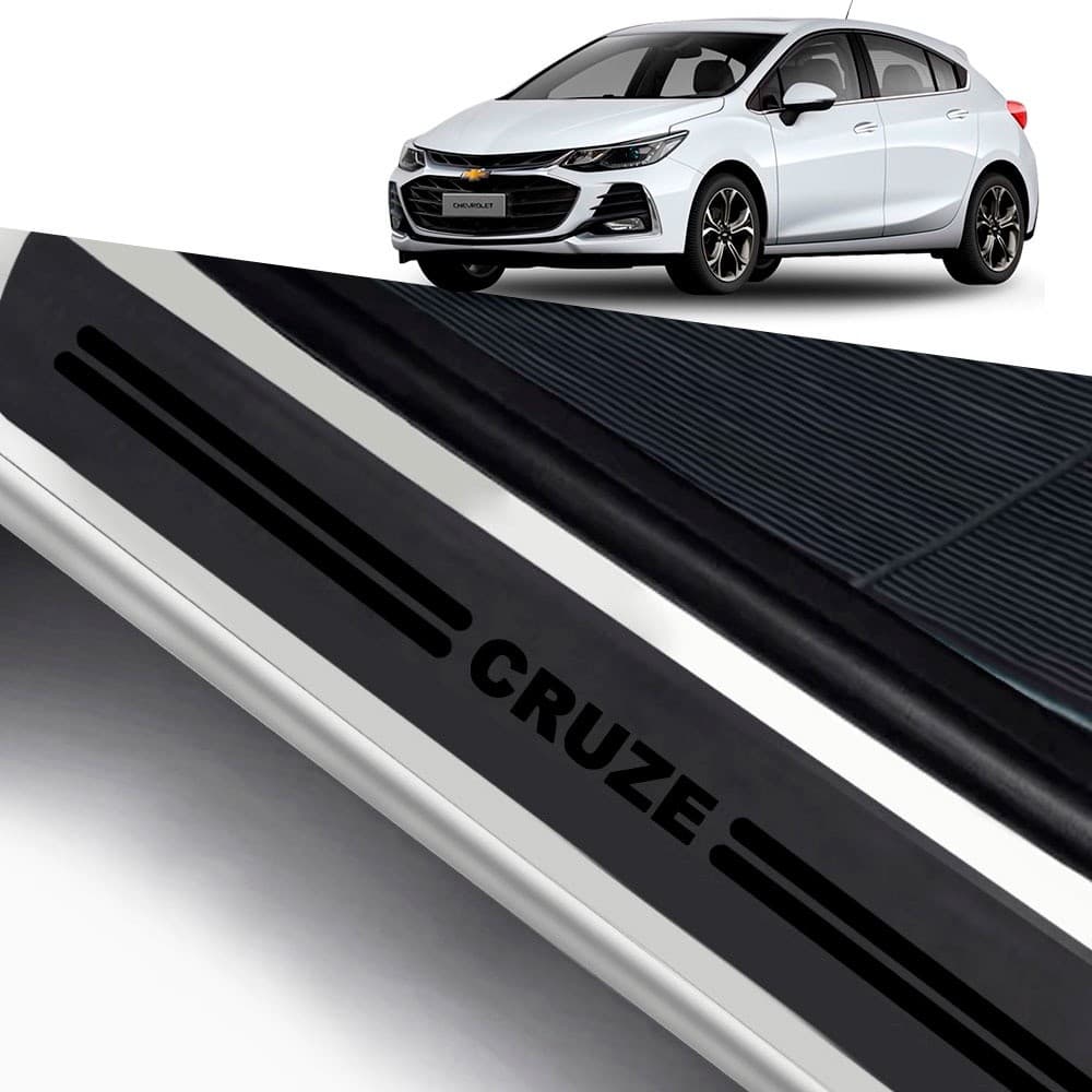 Soleira De Porta Gm Cruze Modelo Universal Carro personalizado