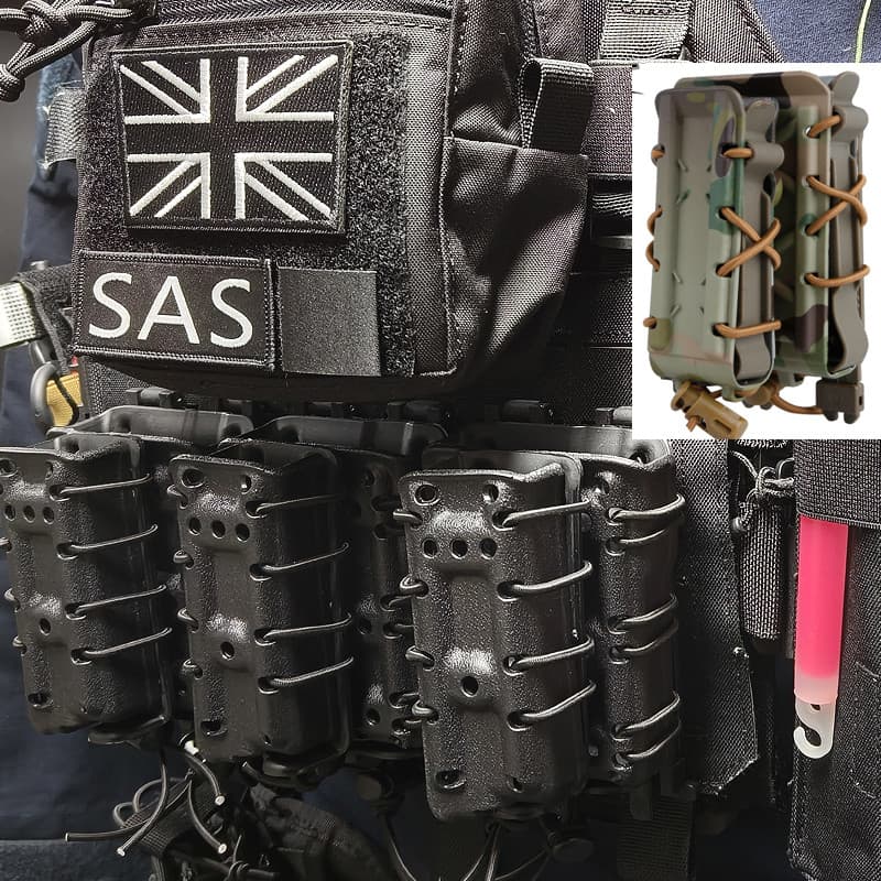 Ladrão casca dura corda elástica brinquedo caixa de desenho rápido sistema MOLLE M4 jogo 9MM colete cinto criança mãe de