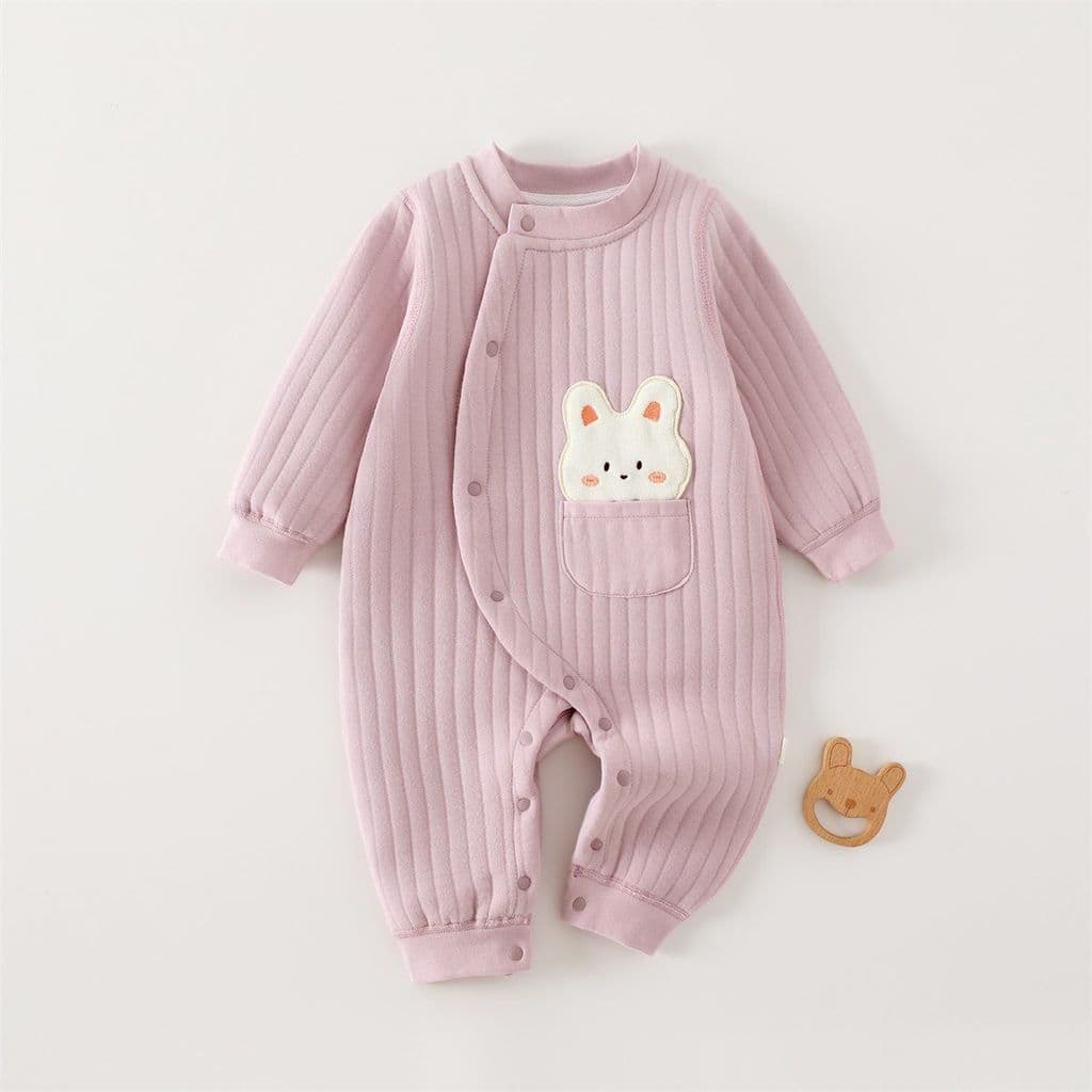 Outono inverno bebê macacão classe a Plus algodão macacão desossado recém-nascido outono inverno roupas do bebê macacão