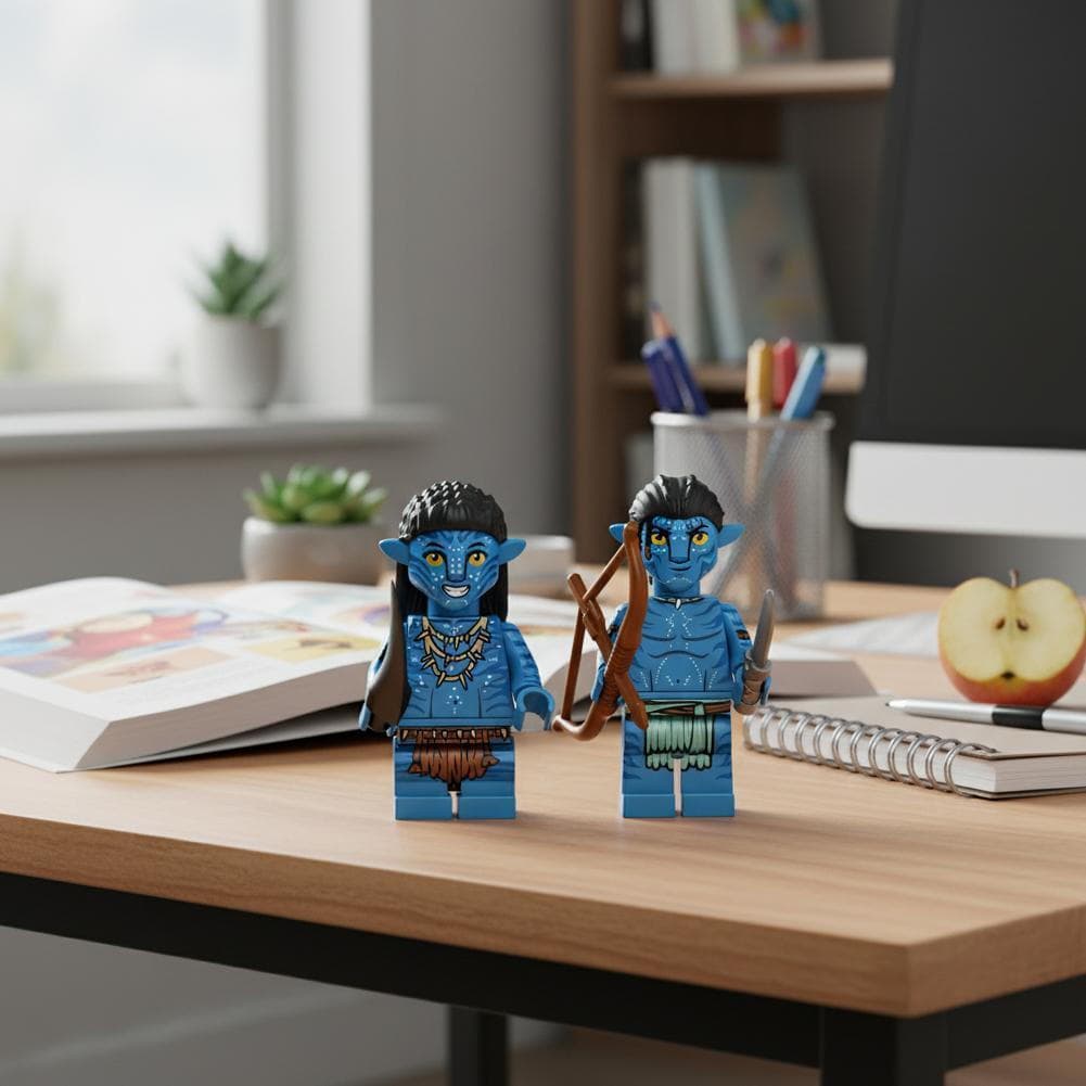 Figuras de Blocos de Montar Avatar, Mini Figuras, Brinquedos Infantis F4r5 QENO