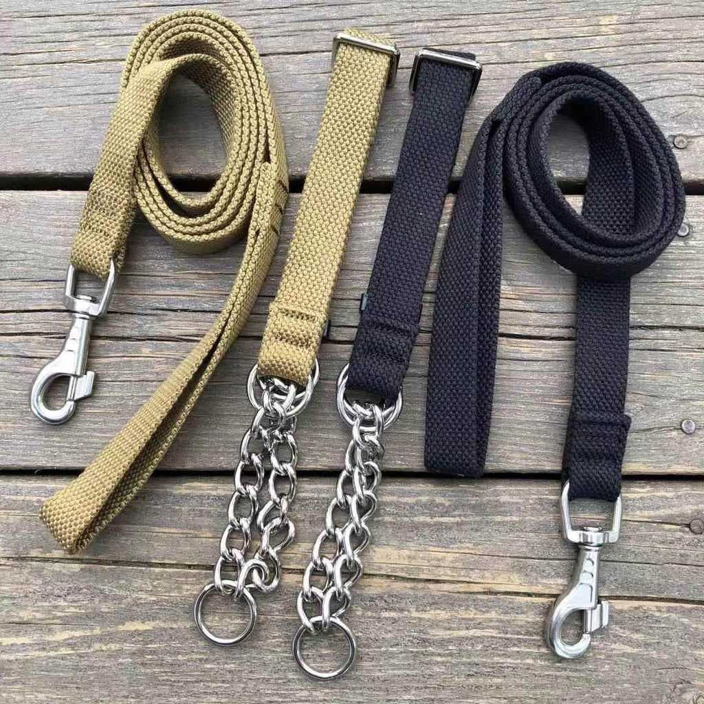 Coleira Universal para caminhada de cães médios e grandes, coleira alemã Wrangler, Golden Retriever, Doberman, resistent