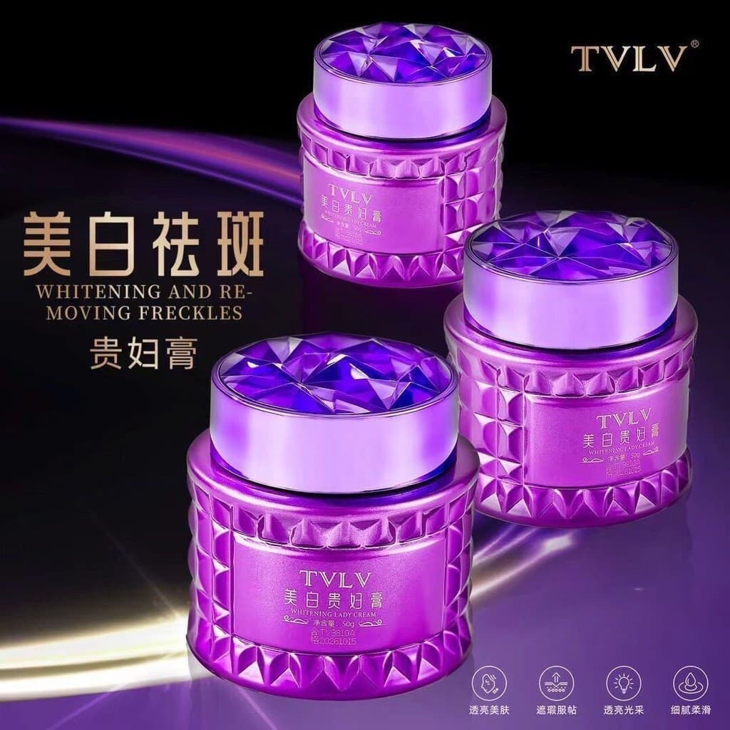 TVLV Clareamento Senhora Creme Hidratante Hidratante Desbotamento Manchas de Melanina Melhorar Amarelo Escuro Delicado M