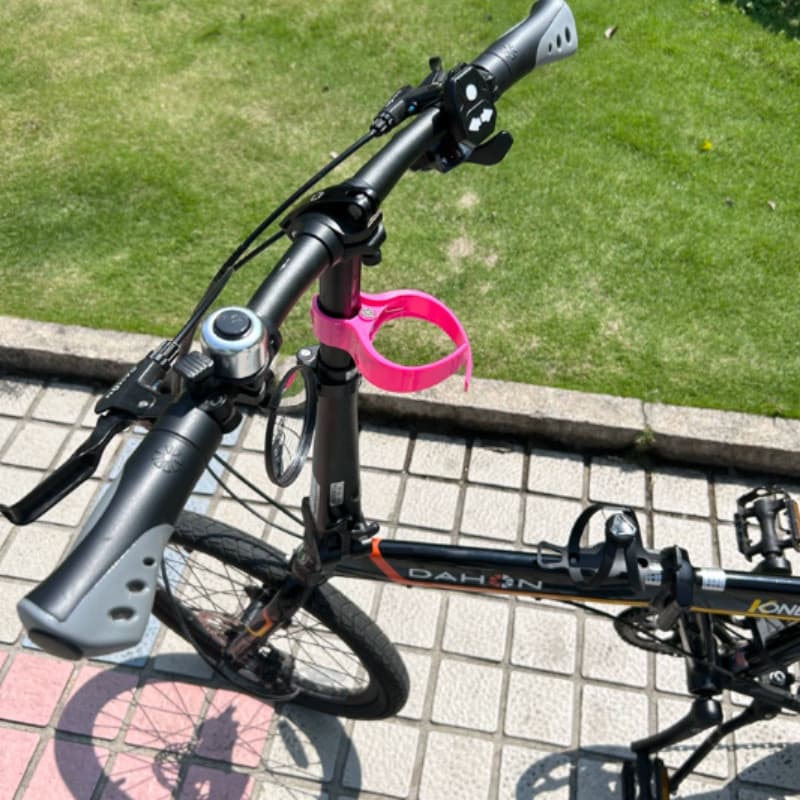 Adequado para brompton pequeno pano dobrável acessórios da bicicleta titular garrafa de água leite chá café copo água be