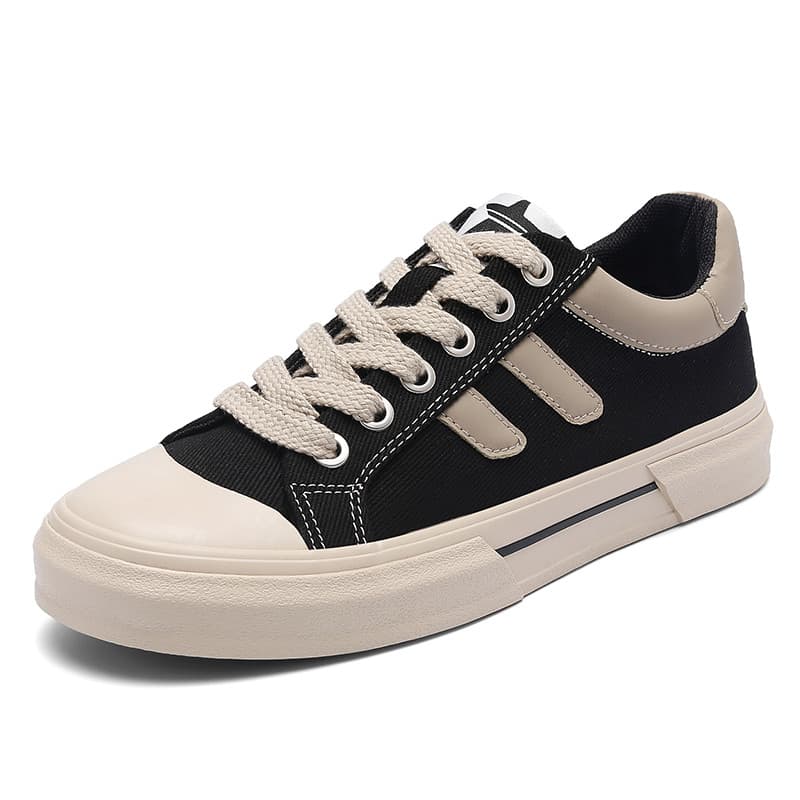 2026 primavera novo estilo masculino Casual sola plana sapatos versão coreana All-Match baixo-topo na moda sapatos confo